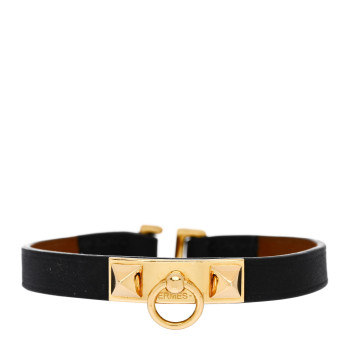 HERMES Swift Micro Rivale Bracelet T3 Black