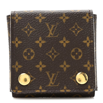 LOUIS VUITTON Monogram Folding Jewelry Case PM
