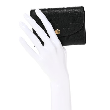 LOUIS VUITTON Empreinte Rosalie Coin Purse Black