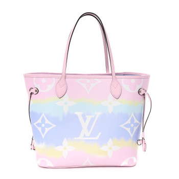 LOUIS VUITTON Monogram Escale Neverfull MM Pastel