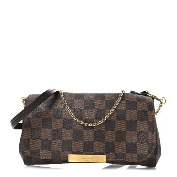 LOUIS VUITTON Damier Ebene Favorite PM