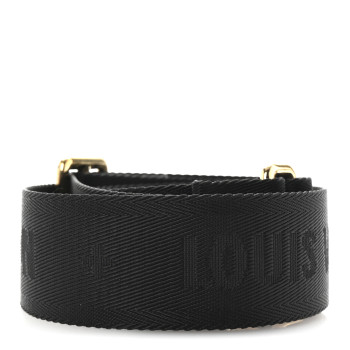 LOUIS VUITTON Nylon Multi Pochette Accessories Bandouliere Shoulder Strap Black