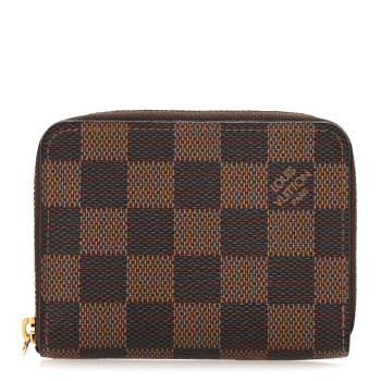 LOUIS VUITTON Damier Ebene Zippy Coin Purse