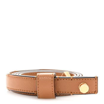 FENDI Vitello Cruise FF 20mm Belt 90 36 Caramello