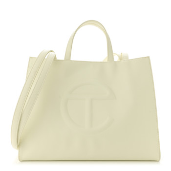 TELFAR Vegan Leather Medium Shopping Bag Glue