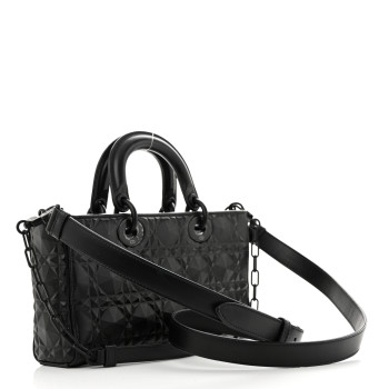 Dior - black diamond999 CHRISTIAN DIOR Calfskin Cannage Diamond Medium Lady D-Joy
