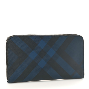 小物 BURBERRY BLUE LABEL check long wallet Burberry wallet blue label