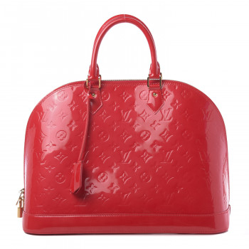 LOUIS VUITTON Vernis Alma GM Rose Pop LOUIS VUITTON Vernis Alma GM Rose Pop