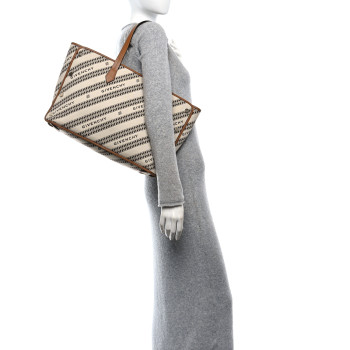 GIVENCHY Canvas Bond Large Shopper Tote Beige