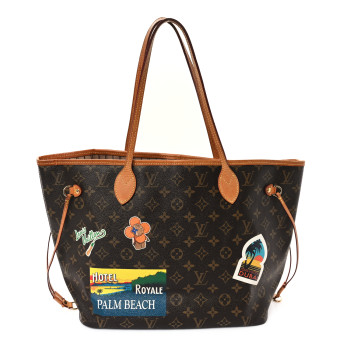 LOUIS VUITTON Monogram My LV World Tour Neverfull MM