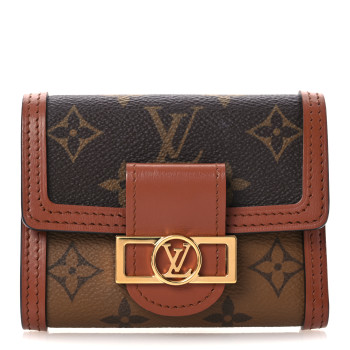 LOUIS VUITTON Reverse Monogram Dauphine Wallet