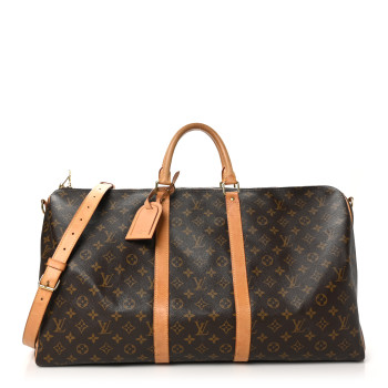 LOUIS VUITTON Monogram Keepall Bandouliere 55