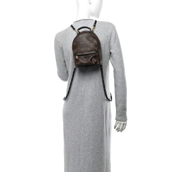 LOUIS VUITTON Monogram Palm Springs Backpack Mini