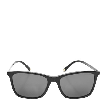 CHANEL Acetate Polarized Square Sunglasses 5447-A Black