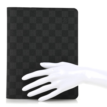 LOUIS VUITTON Damier Graphite Desk Agenda Cover