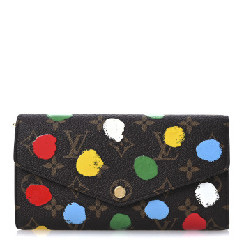 LOUIS VUITTON X YK Monogram Sarah Wallet