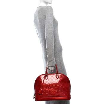 LOUIS VUITTON Vernis Alma GM Pomme D'Amour