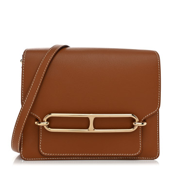 HERMES Evercolor Sac Roulis 23 Gold