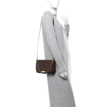 LOUIS VUITTON Damier Ebene Favorite MM