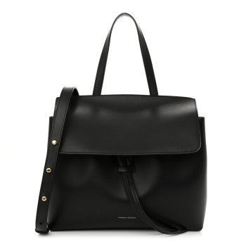 MANSUR GAVRIEL Calfskin Mini Lady Bag Black Flamma