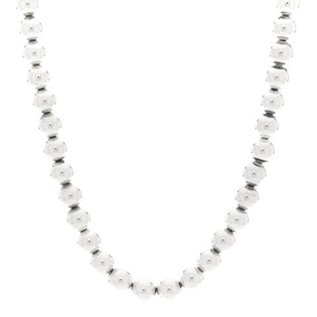 TIFFANY Sterling Silver 10mm Hardwear Ball Necklace