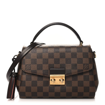 LOUIS VUITTON Damier Ebene Croisette