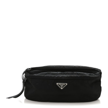 PRADA Tessuto Nylon Montagna Belt Bag Black