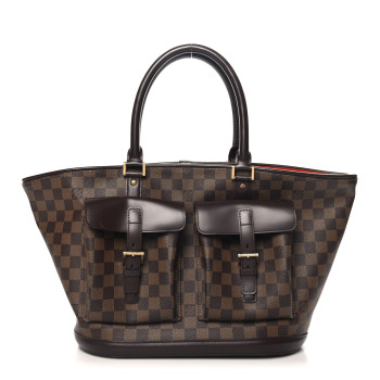 LOUIS VUITTON Damier Ebene Manosque GM