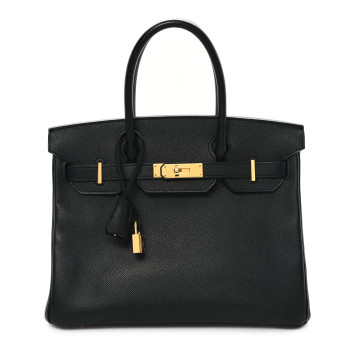 HERMES Epsom BIRKIN 30 Black