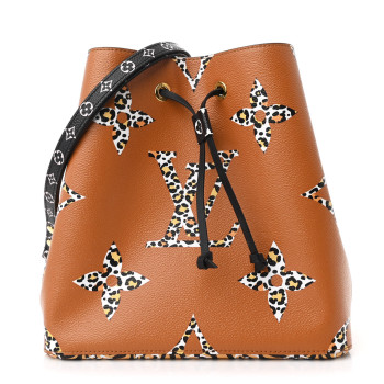 LOUIS VUITTON Monogram Giant Jungle NeoNoe Caramel