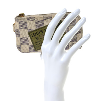LOUIS VUITTON Damier Azur Complice Trunks and Bags Key Pouch