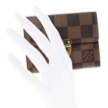 LOUIS VUITTON Damier Ebene Koala Coin Purse