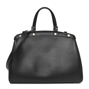 LOUIS VUITTON Epi Brea MM Black