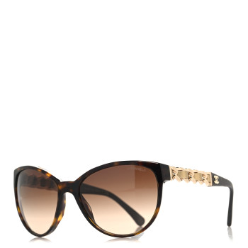 CHANEL CC Chain Sunglasses 5215-Q Tortoise