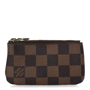 LOUIS VUITTON Damier Ebene Key Pouch