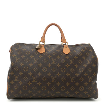 LOUIS VUITTON Monogram Speedy 40
