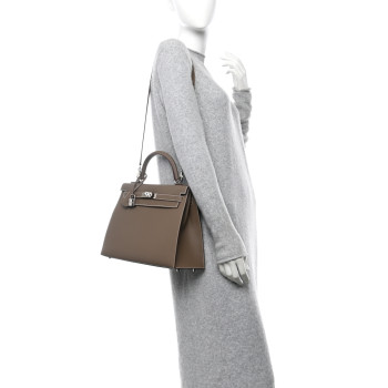 HERMES Epsom Kelly Sellier 32 Etoupe