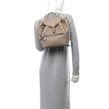 LOUIS VUITTON Empreinte Montsouris PM Tourterelle