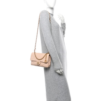 CHANEL Lambskin Quilted Medium Fancy Jewel Flap Pink