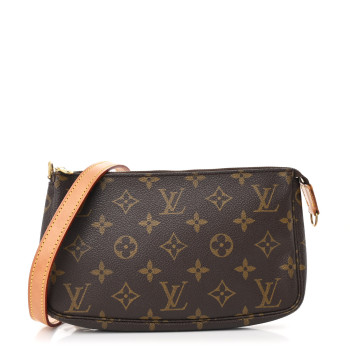 LOUIS VUITTON Monogram Accessories Pochette Long Strap