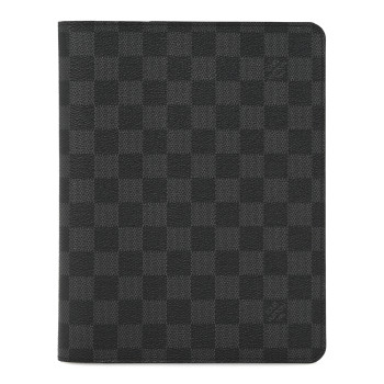 LOUIS VUITTON Damier Graphite Desk Agenda Cover