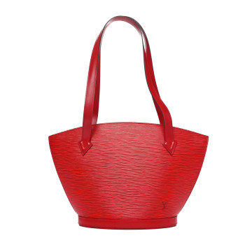 LOUIS VUITTON Epi Saint Jacques PM Castillan Red