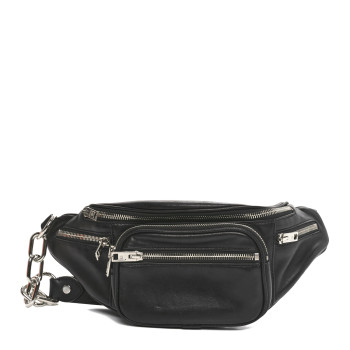 ALEXANDER WANG Lambskin Attica Belt Bag Black