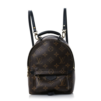 LOUIS VUITTON Monogram Palm Springs Backpack Mini