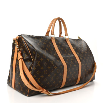 LOUIS VUITTON Monogram Keepall Bandouliere 55