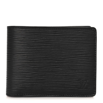 LOUIS VUITTON Epi Multiple Wallet Black