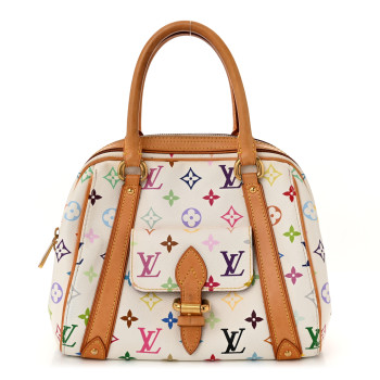 LOUIS VUITTON Monogram Multicolor Priscilla White