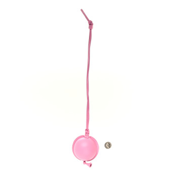 LOEWE Calfskin Balloon Pouch Minaudiere Bag Cotton Candy