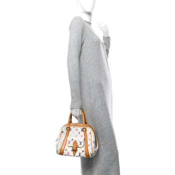 LOUIS VUITTON Monogram Multicolor Priscilla White