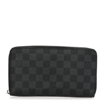 LOUIS VUITTON Damier Graphite Zippy Organizer Wallet